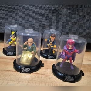 4 Marvel X-men classic series 1 domez figures